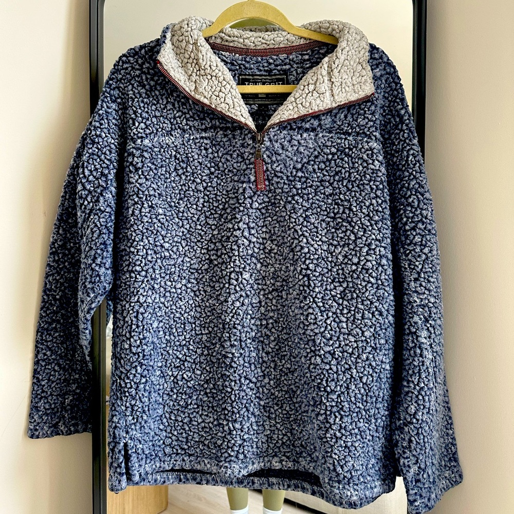 True Grit Frosty Tipped Pullover Jacket